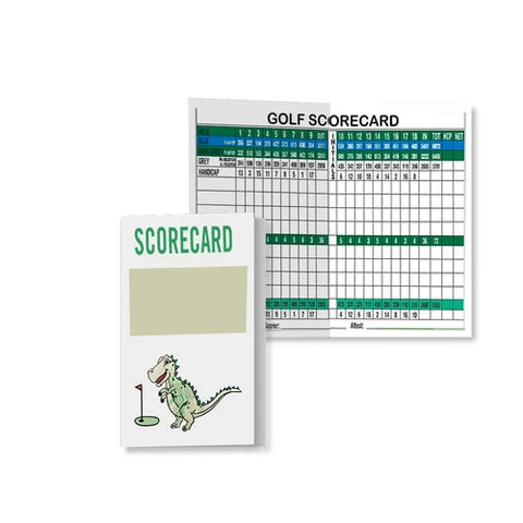 Scorecard A6 4 Seiten