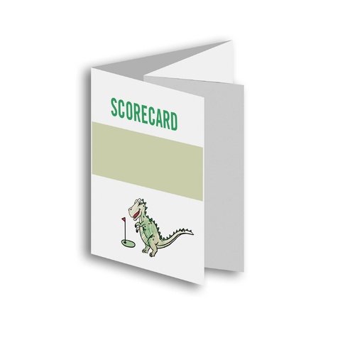 Scorecard A6 – 8 Seiten